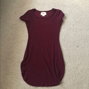 Burgundy Dress